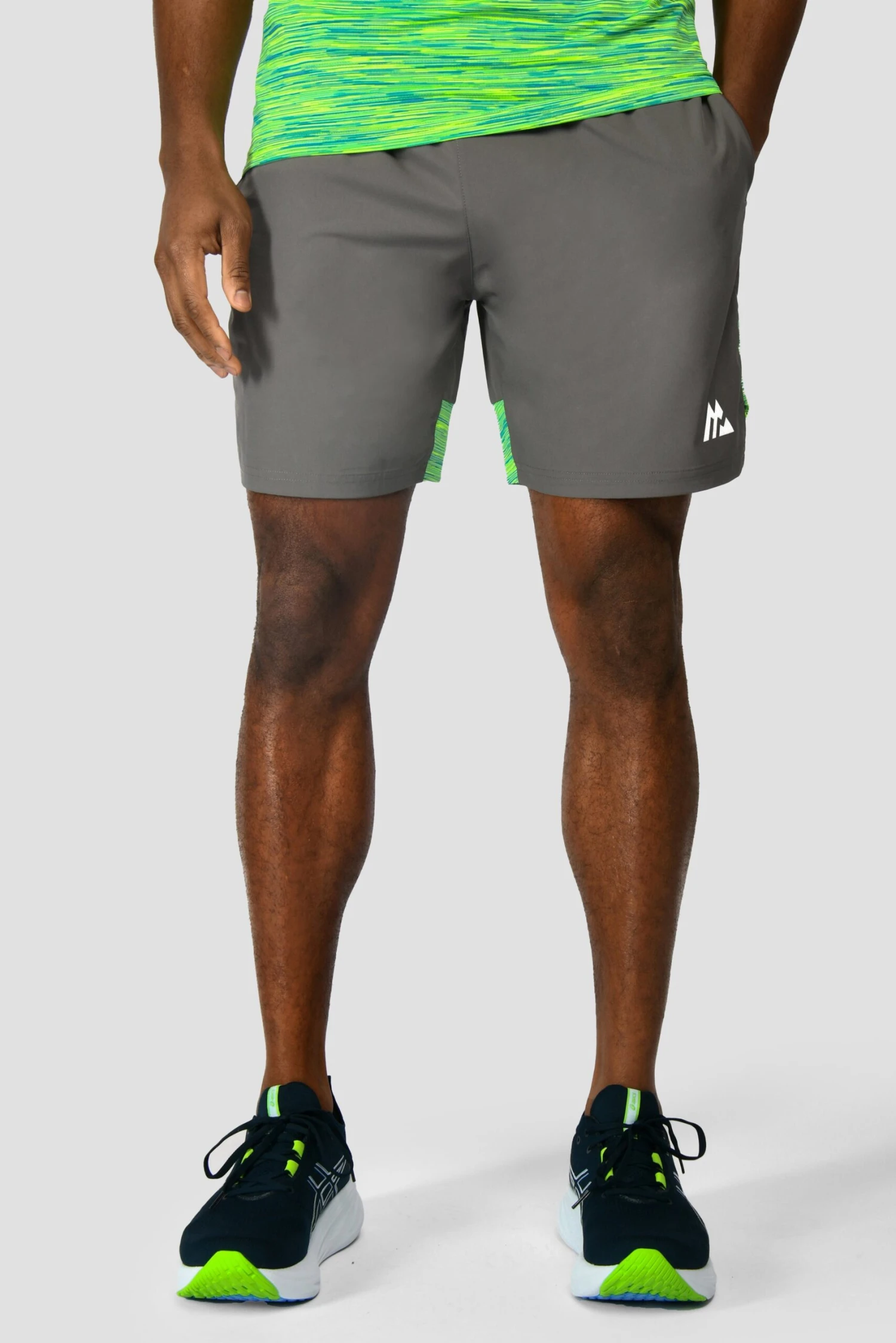 Trail Panel 2.0 Short - Grey/OG Neon/Green 3 Trail Panel 2.0 Short - Grey/OG Neon/Green - Image 3