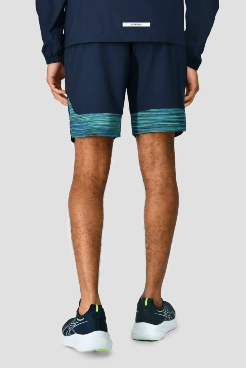 Trail Panel 2.0 Short - Navy/Turquoise -Urban Sport Wear Store TRAIL PANEL 2.0 SHORT MIDNIGHT BLUE AERO BLUE DEEP SEA back scaled