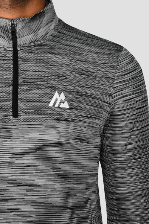 Trail Seamless 1/4 Zip - Black/Grey Multi 11 Trail Seamless 1/4 Zip - Black/Grey Multi -Urban Sport Wear Store TRAIL SEAMLESS 1 4 ZIP BLACK WHITE CEMENT GREY close 2 scaled