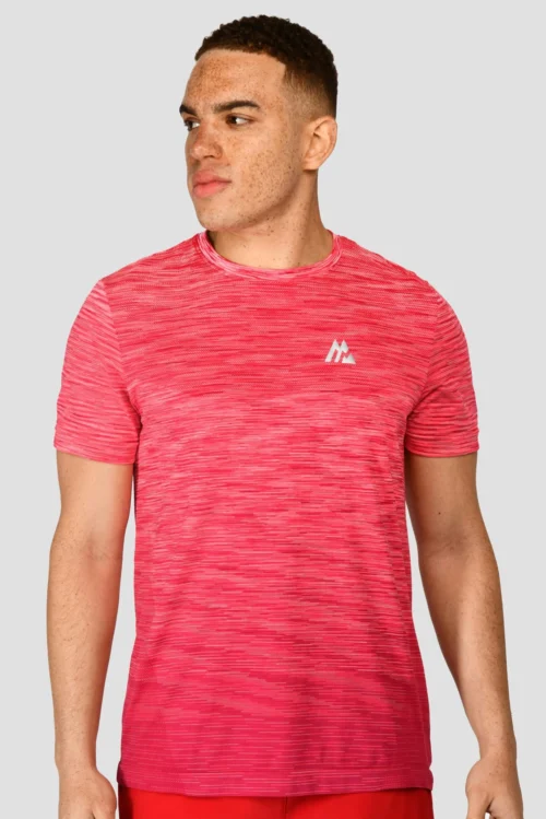 Trail Seamless T-Shirt - Hibiscus/Rouge