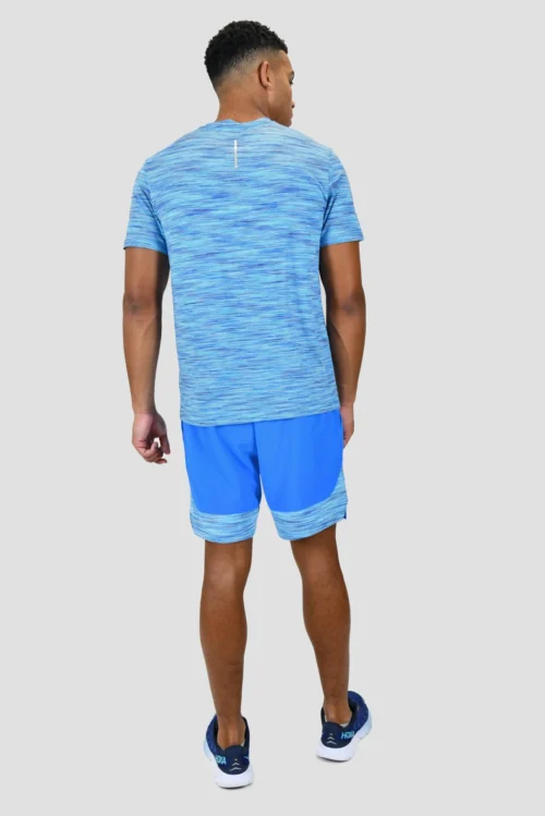 Trail 2.0 T-Shirt - Neon Sky/Violet Multi -Urban Sport Wear Store TRAIL TEE NEON SKY ARCTIC BLUE VIVID VIOLET NEON BLUE back scaled