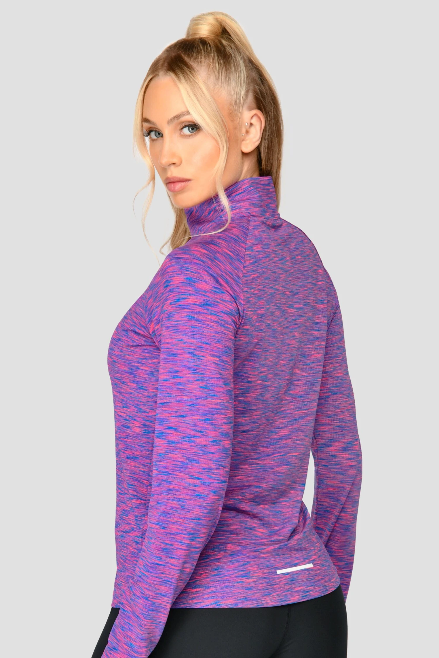 Women's Trail 2.0 1/4 Zip - Purple/Blue 2 Women's Trail 2.0 1/4 Zip - Purple/Blue - Image 2