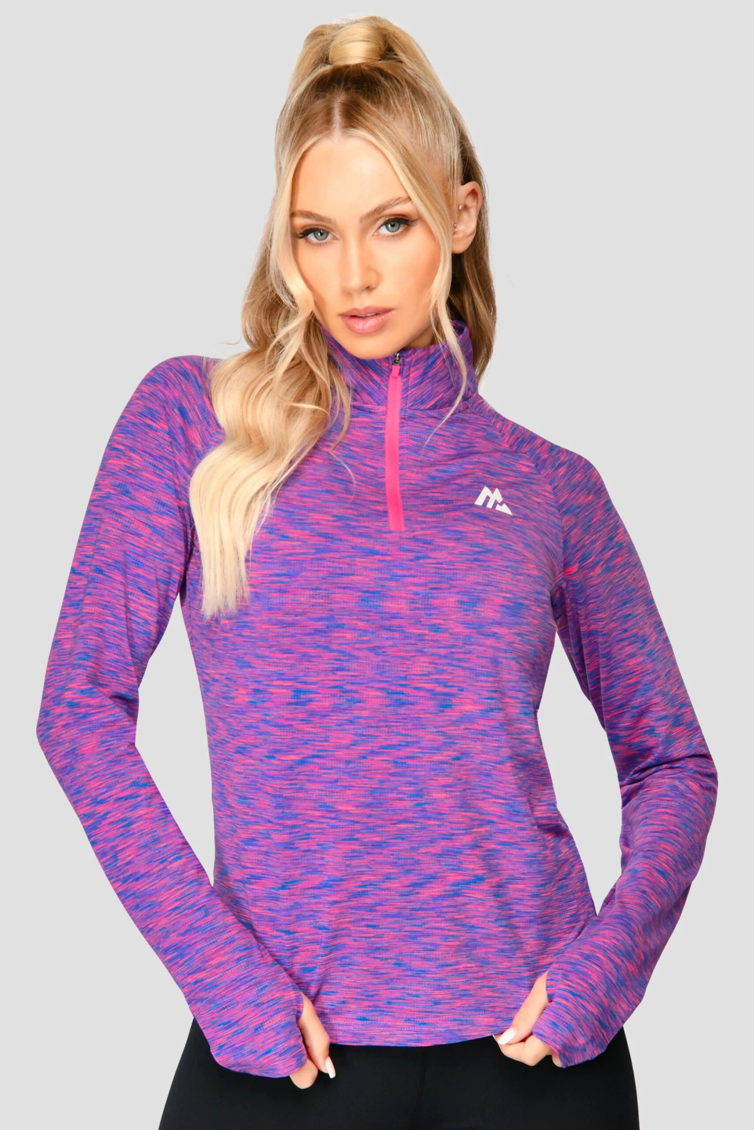 Women's Trail 2.0 1/4 Zip - Purple/Blue 1 Women's Trail 2.0 1/4 Zip - Purple/Blue