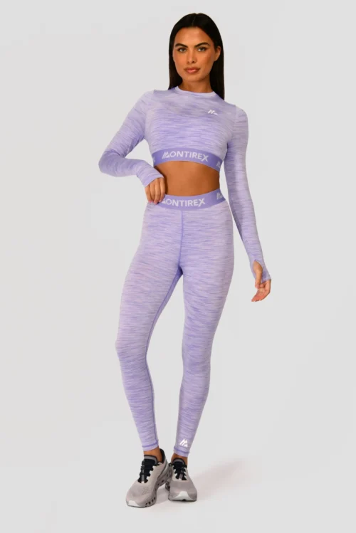Trail Icon Legging - Lilac Multi -Urban Sport Wear Store TRAILICONLEGGING LILACBLOOM MAGNOLIA PEARLYHEATHER AMETHYST fullfrot scaled