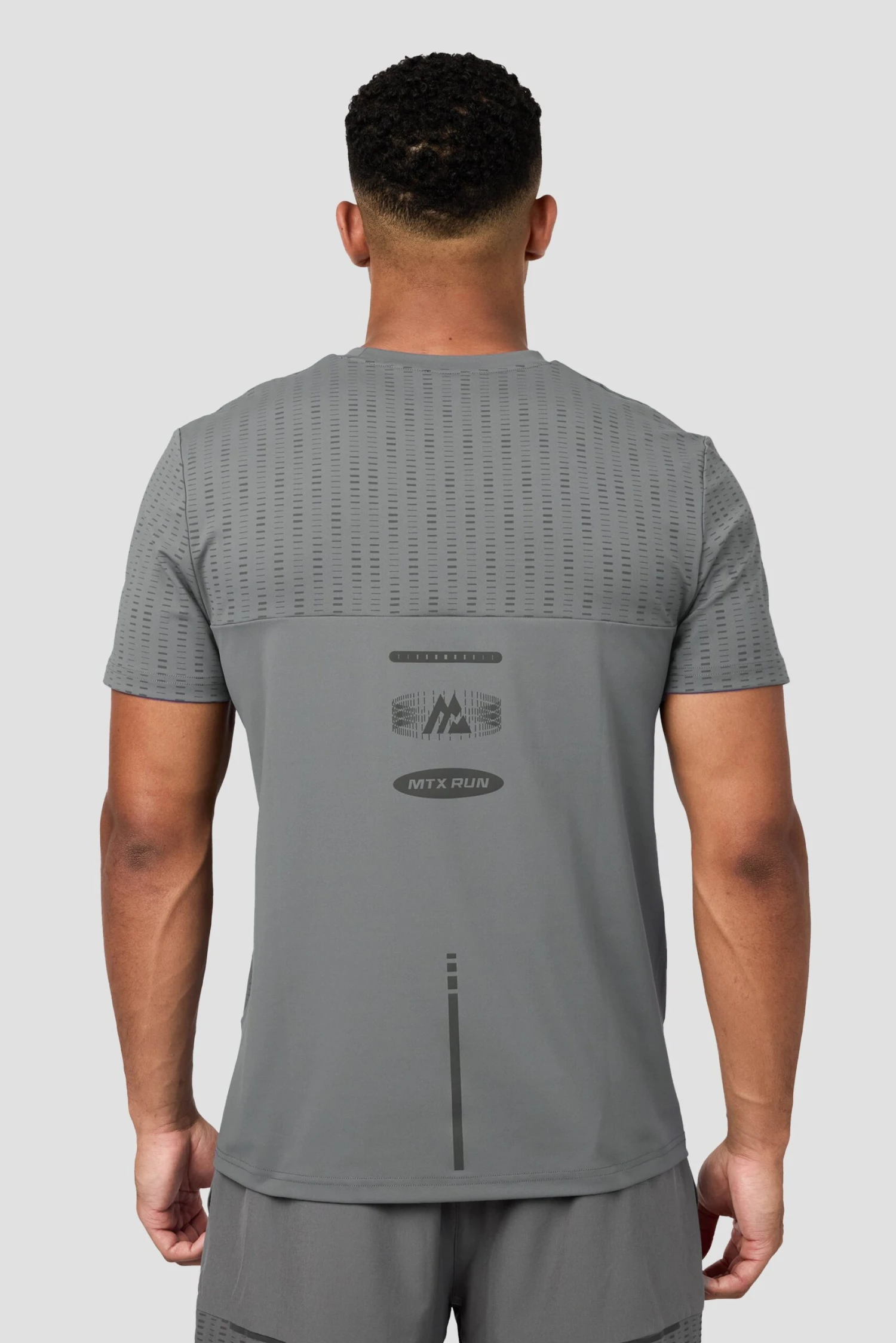 MTX Run Tempo T-Shirt - Cement Grey 2 MTX Run Tempo T-Shirt - Cement Grey - Image 2