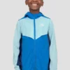 Boys Speed 2.0 Windbreaker - Neon Blue/Neon Sky/Marine Blue