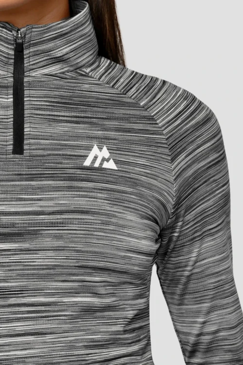 Trail 2.0 1/4 Zip - Black/Grey Multi -Urban Sport Wear Store Trail 1 4 Zip GREY BLACK WHITE Close scaled