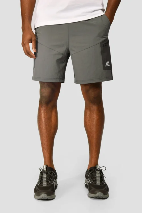 Ultra Woven Short - Cement Grey/Jet Grey -Urban Sport Wear Store ULTRA WOVENSHORT CEMENT GREY JET GREY front scaled