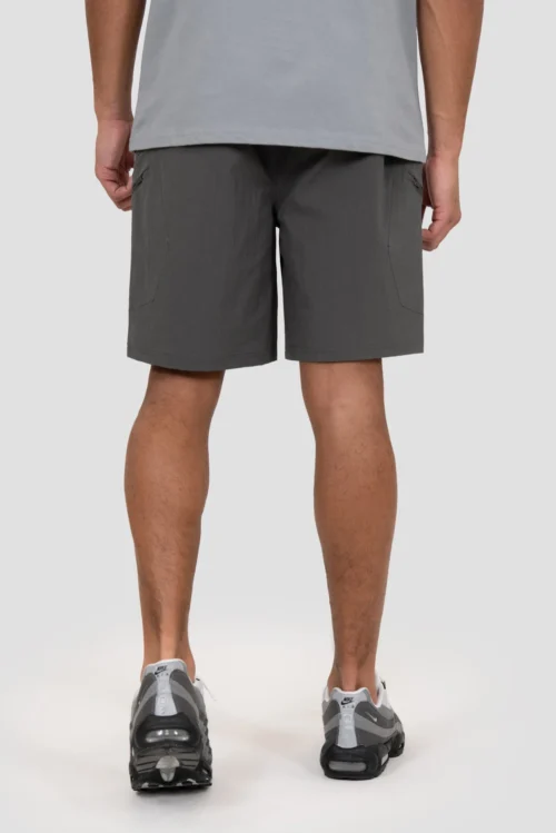 Ultra 2.0 Short - Cement Grey/Jet Grey -Urban Sport Wear Store ULTRA2.0SHORT CASTLEROCK GREYPINSTRIPE CloseBackv2 scaled