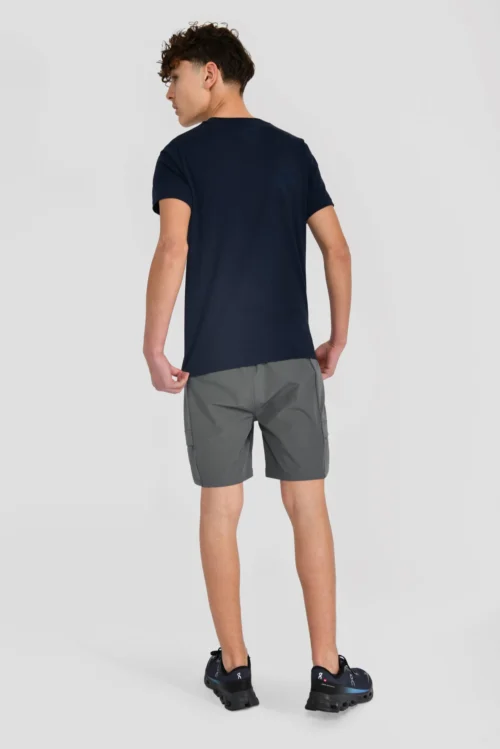 Junior Utility Cargo Short - Cement Grey -Urban Sport Wear Store UTILITY CARGO SHORT CASTLEROCK full back scaled
