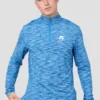 Trail 1/4 Zip - Royal Blue Multi