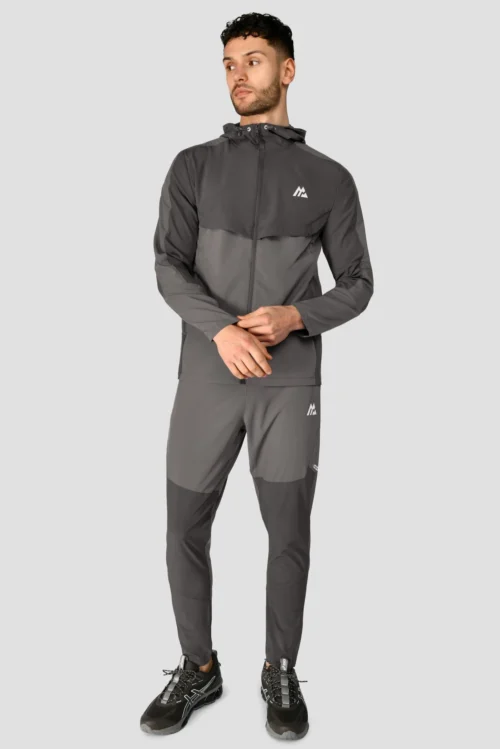 Vector Jacket - Cement Grey/Jet Grey -Urban Sport Wear Store VECTOR JACKET CEMENT GREY JET GREY full front scaled