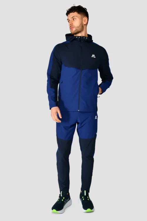 Vector Jacket - Midnight Blue/Marine Blue 10 Vector Jacket - Midnight Blue/Marine Blue -Urban Sport Wear Store VECTOR JACKET MIDNIGHT BLUE MARINE BLUE Front scaled