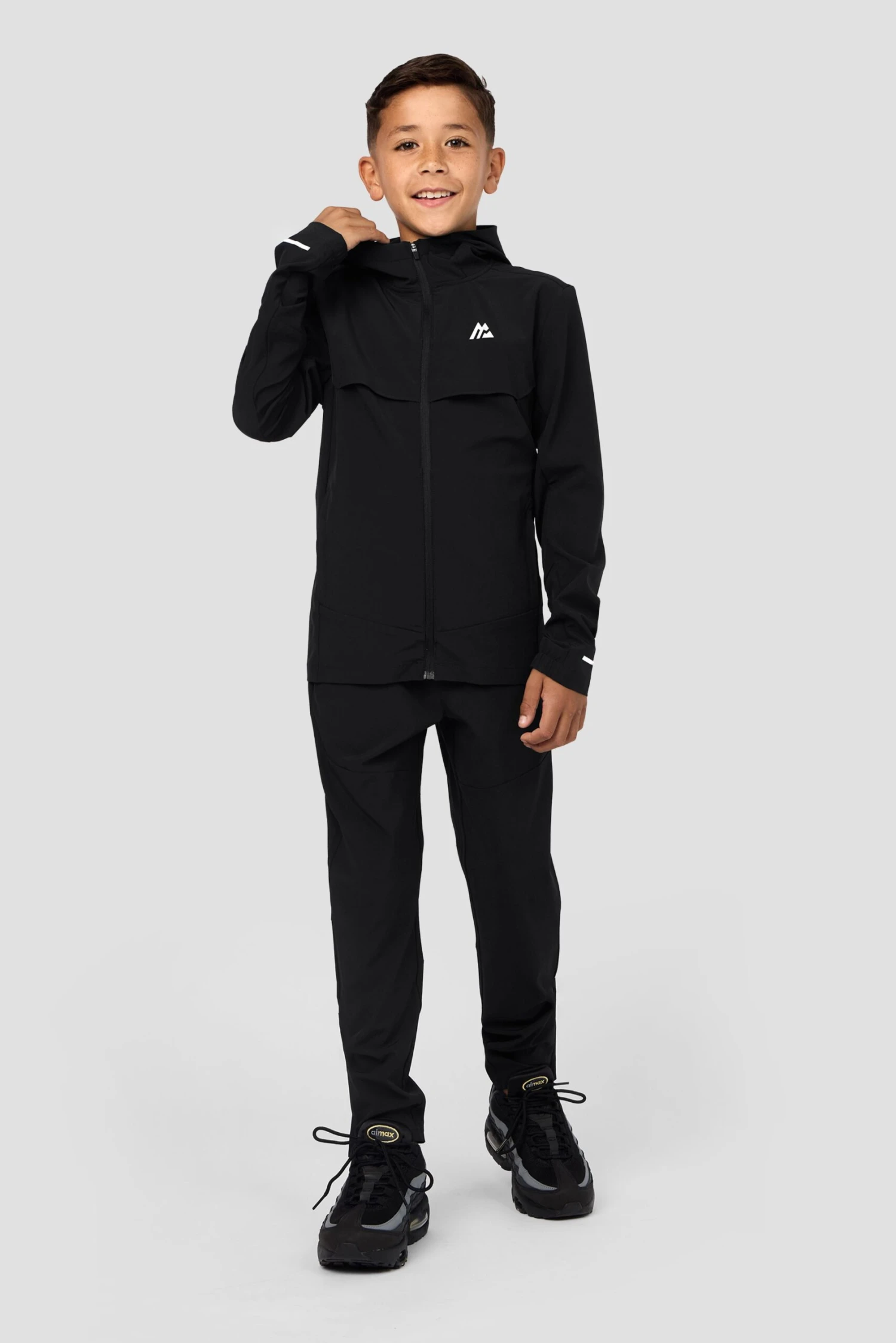Boys Velocity Jacket - Black 3 Boys Velocity Jacket - Black - Image 3