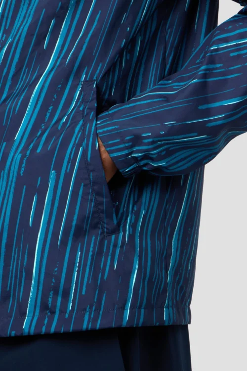 Vigour Print Windbreaker - Midnight Blue/Atlantic -Urban Sport Wear Store VIGOUR BLUE 6 scaled