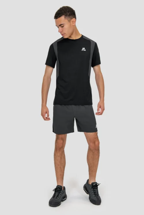 Vista Short - Asphalt/Black -Urban Sport Wear Store VISTA SHORT ASPHALT BLACK BEAUTY ASPHALT BLACK full front scaled