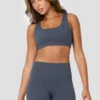 Form Sports Bra - Greyed Indigo