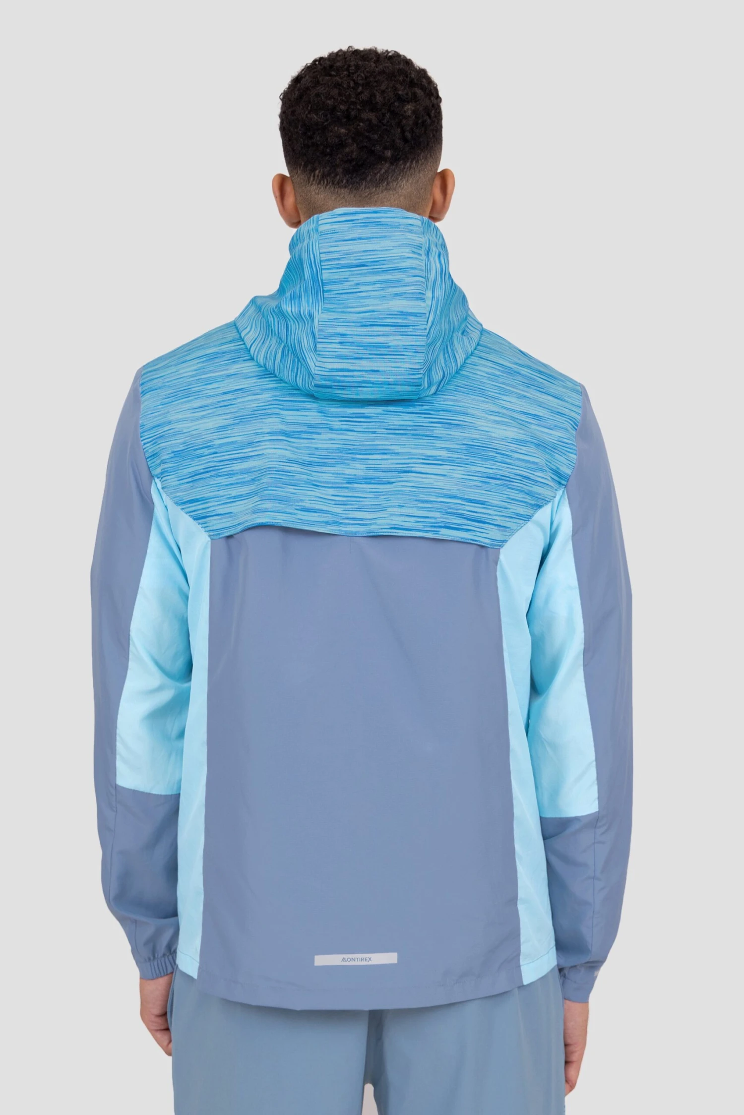 Trail Windbreaker - Slate Blue/Neon Blue Multi 2 Trail Windbreaker - Slate Blue/Neon Blue Multi - Image 2