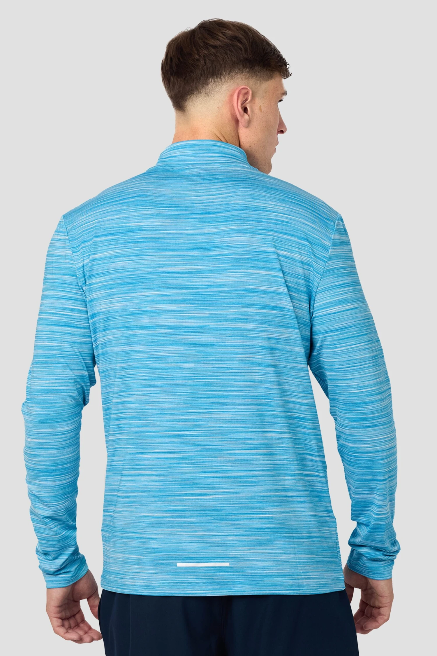Trail 1/4 Zip - Blue Multi 2 Trail 1/4 Zip - Blue Multi - Image 2