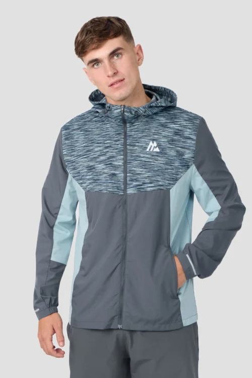 Trail Windbreaker - Grey/Blue/Navy