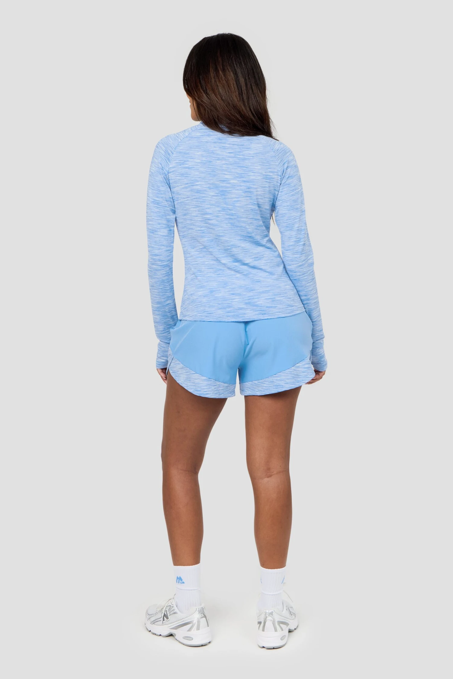 Women's Trail 1/4 Zip - Light Blue Multi 4 Women's Trail 1/4 Zip - Light Blue Multi - Image 4