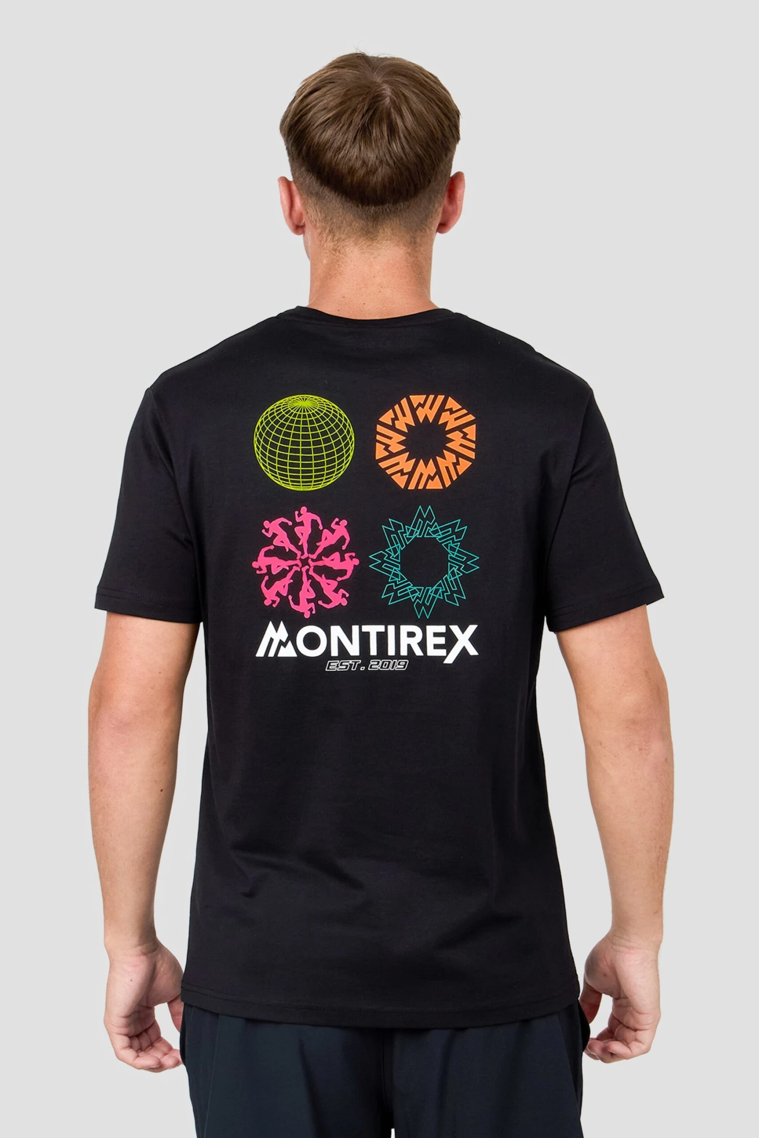 Spheric Graphic T-Shirt - Black 2 Spheric Graphic T-Shirt - Black - Image 2