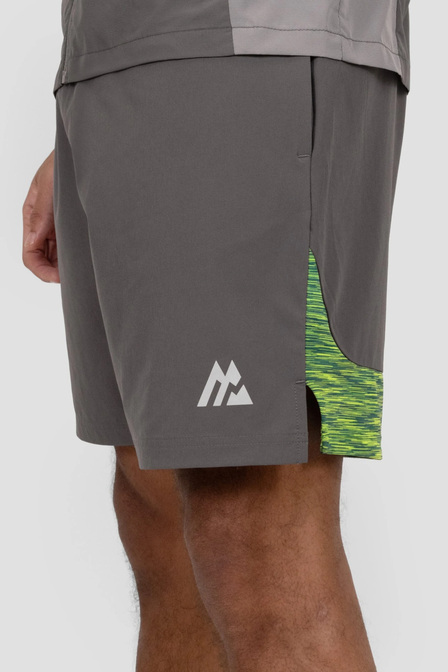 Trail Panel Short - Grey/Green/Black 7 Trail Panel Short - Grey/Green/Black - Image 7