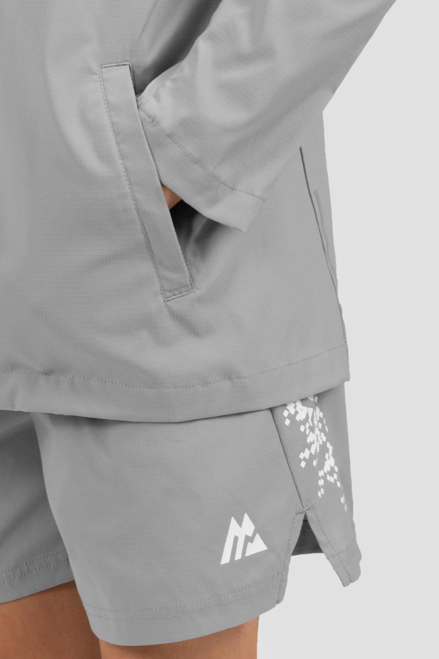 Boys Accelerate Windbreaker - Platinum Grey 6 Boys Accelerate Windbreaker - Platinum Grey - Image 6