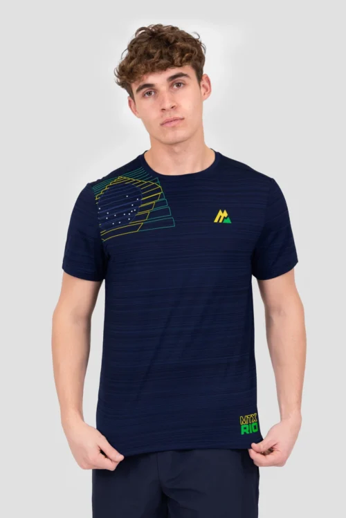 MTX Run City Rio T-Shirt - Midnight Blue