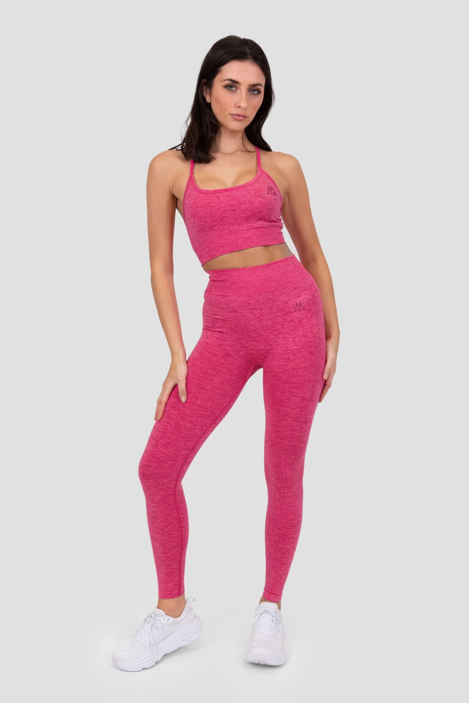 Power Seamless Legging - Magenta 2 Power Seamless Legging - Magenta - Image 2