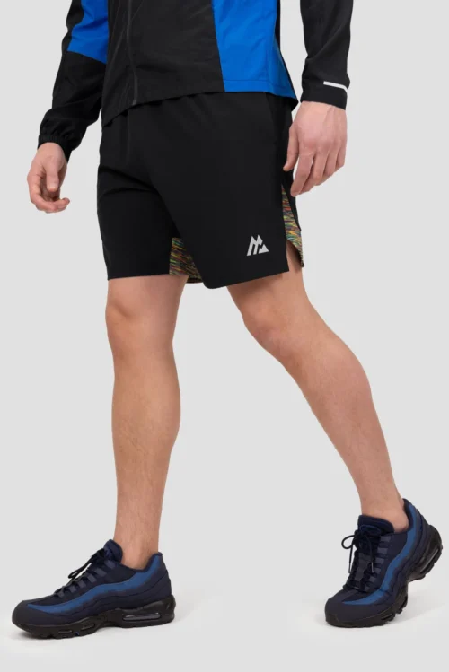 Trail Panel Short - Blue/Pink/Yellow