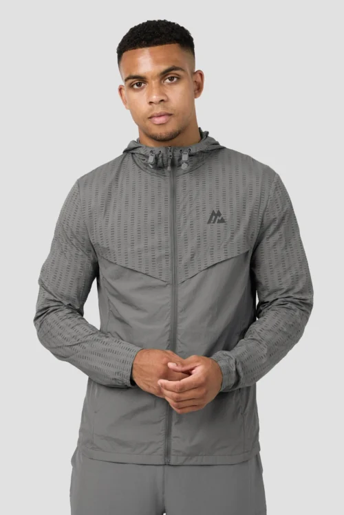 MTX Run Tempo Windbreaker - Cement Grey