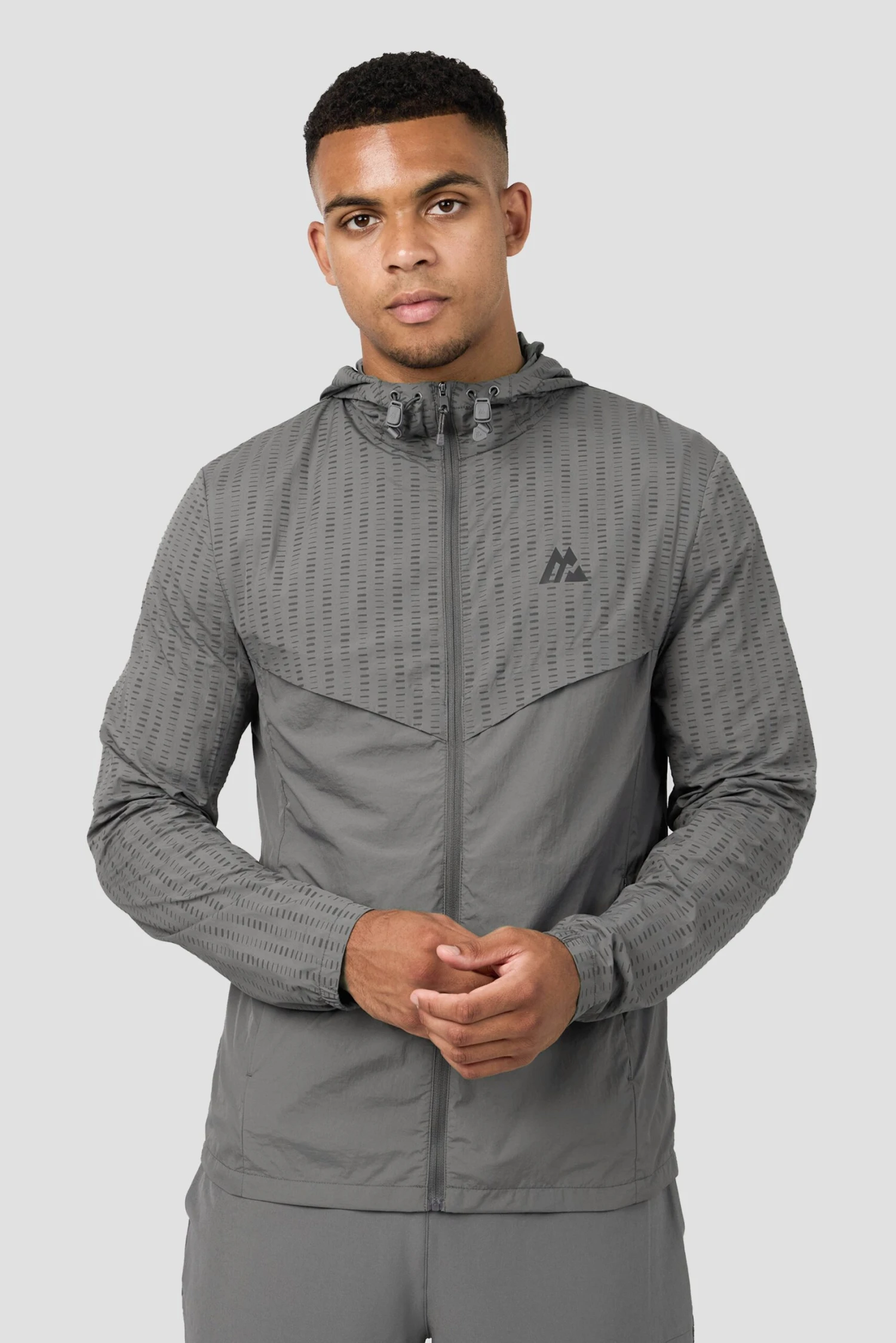 MTX Run Tempo Windbreaker - Cement Grey 1 MTX Run Tempo Windbreaker - Cement Grey