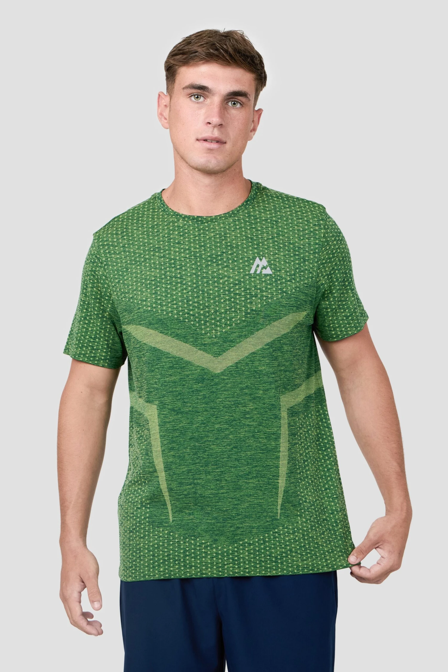 Vault Seamless T-Shirt - Evergreen/Apple