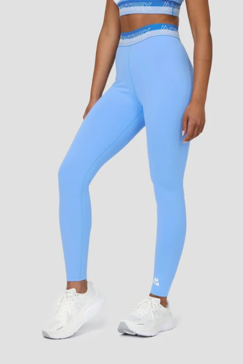 Icon Contrast 2.0 Legging - Powder Blue/Fira/Canal
