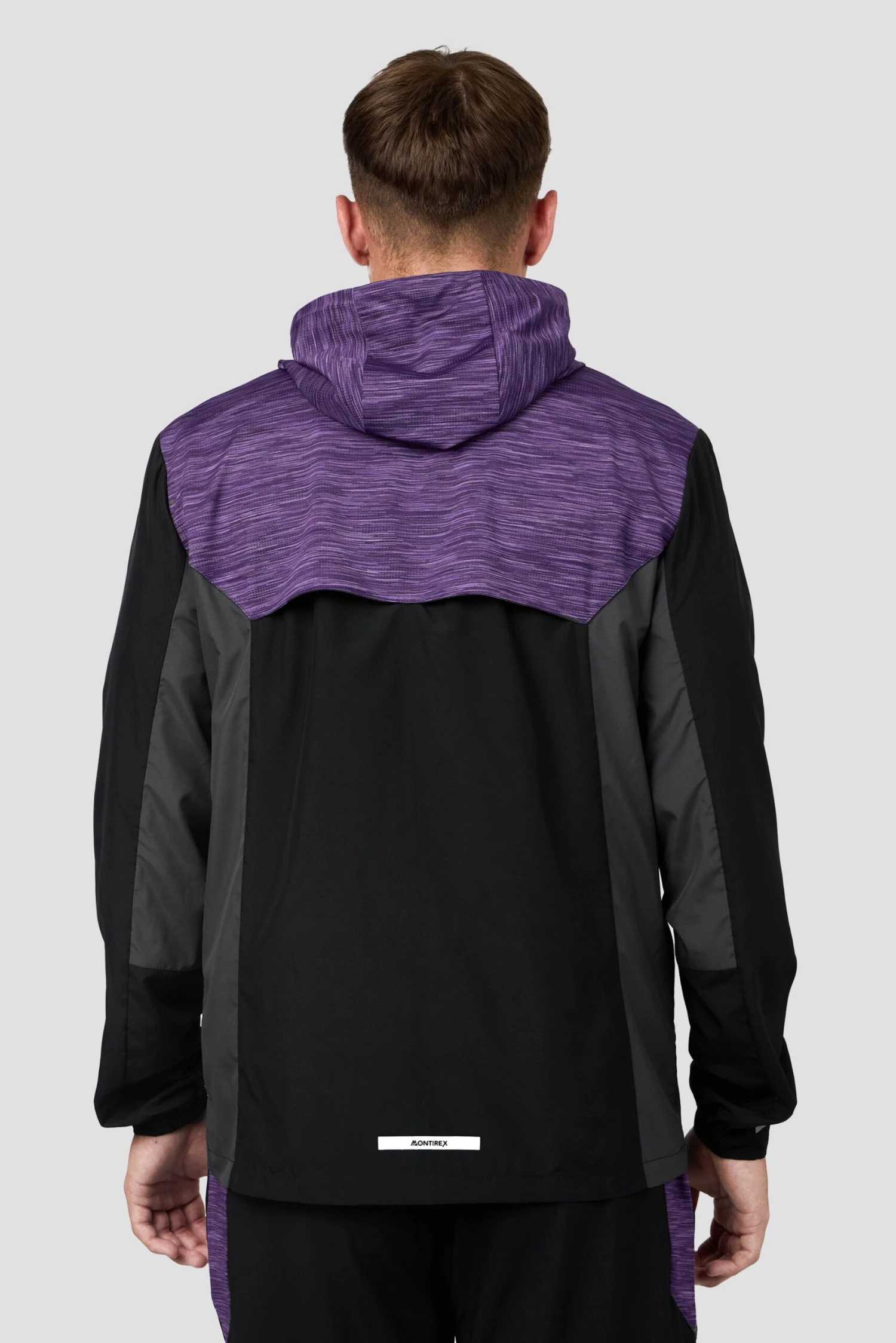 Trail Windbreaker - Purple Multi 2 Trail Windbreaker - Purple Multi - Image 2