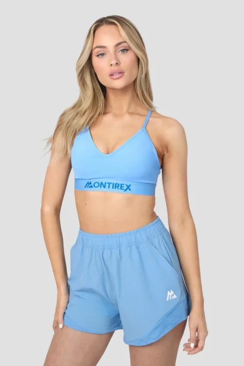 Icon Strappy 2.0 Bra - Powder Blue