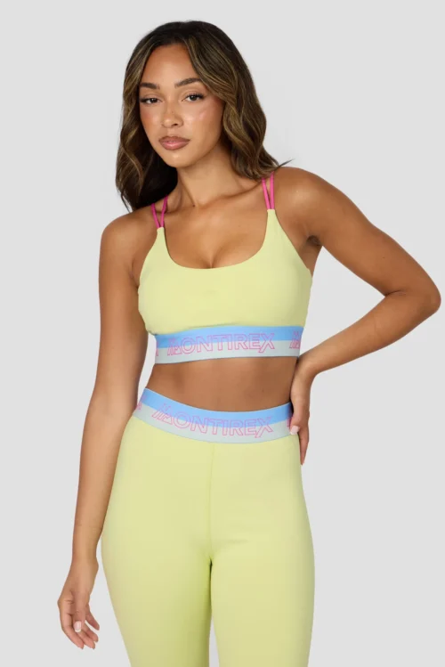 Icon Contrast 2.0 Bra - Citrus/Powder Blue/Breeze