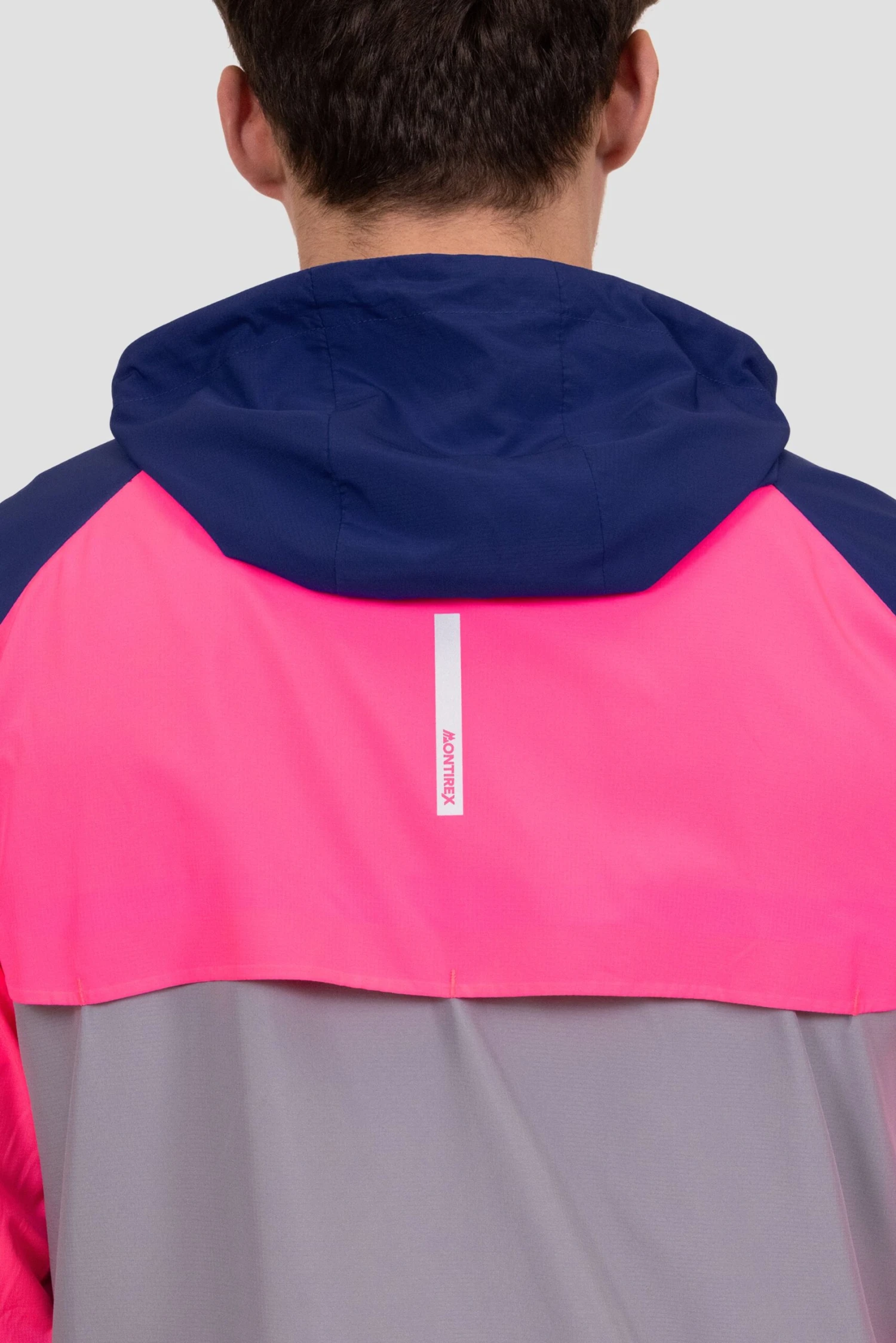 Breeze 2.0 Windbreaker - Marine Blue/Neon Pink/Platinum Grey 6 Breeze 2.0 Windbreaker - Marine Blue/Neon Pink/Platinum Grey - Image 6