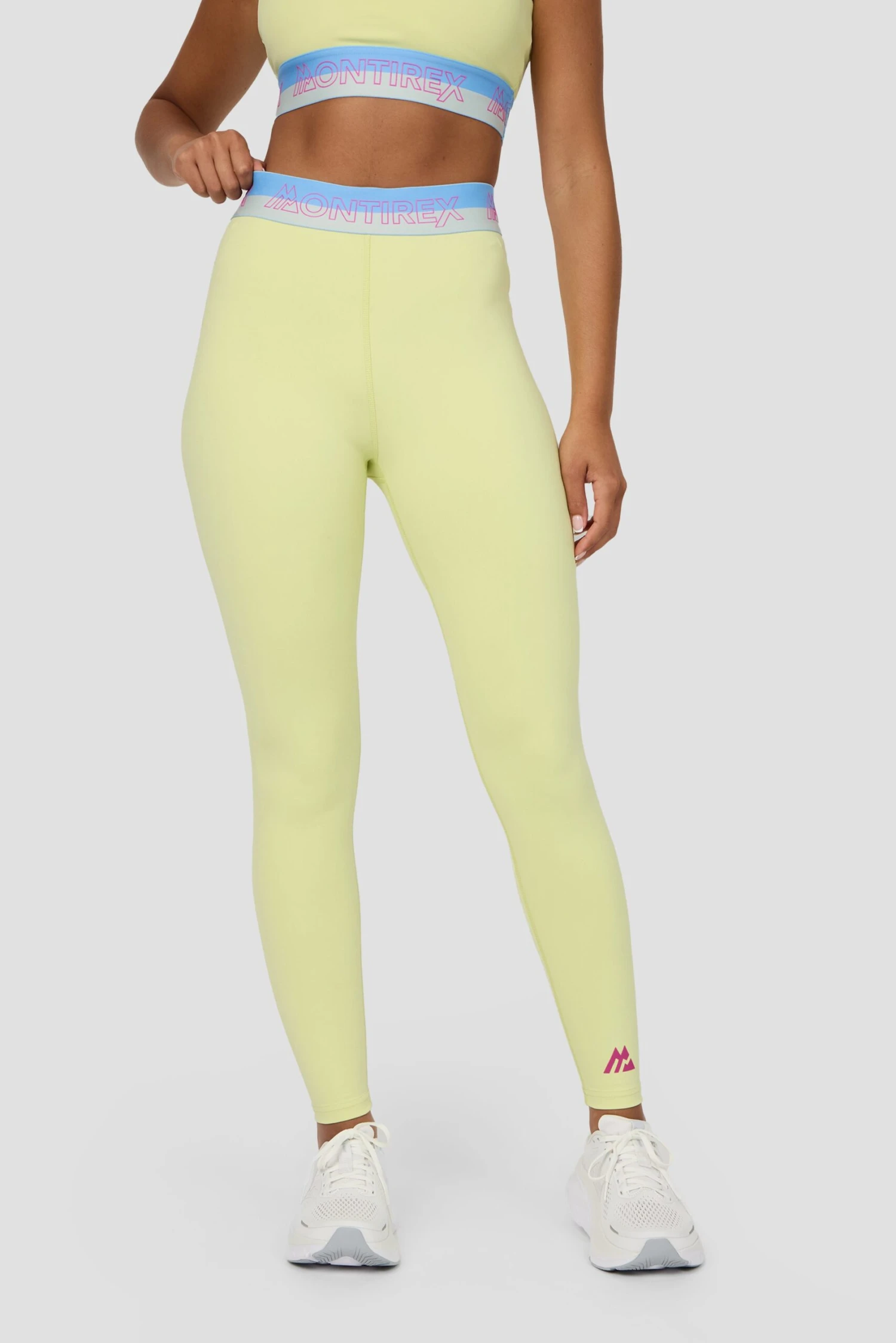 Icon Contrast 2.0 Legging - Citrus/Powder Blue/Breeze 7 Icon Contrast 2.0 Legging - Citrus/Powder Blue/Breeze - Image 7