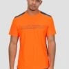 Beta T-Shirt - Fiery Orange/Slate Grey