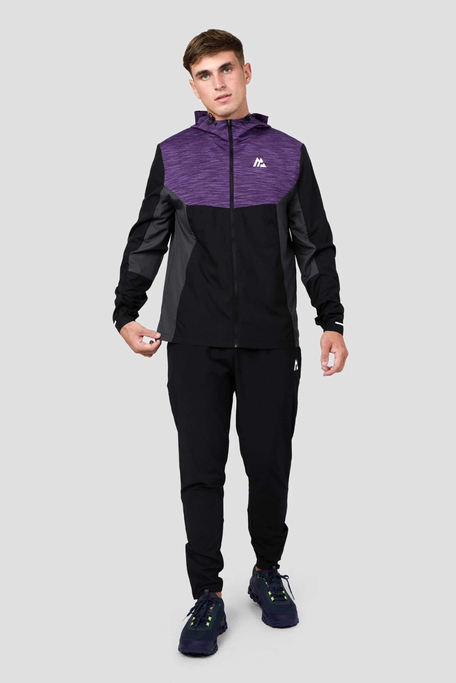 Trail Windbreaker - Purple Multi 3 Trail Windbreaker - Purple Multi - Image 3
