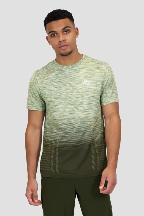 Vector Seamless T-Shirt - Sage/Khaki