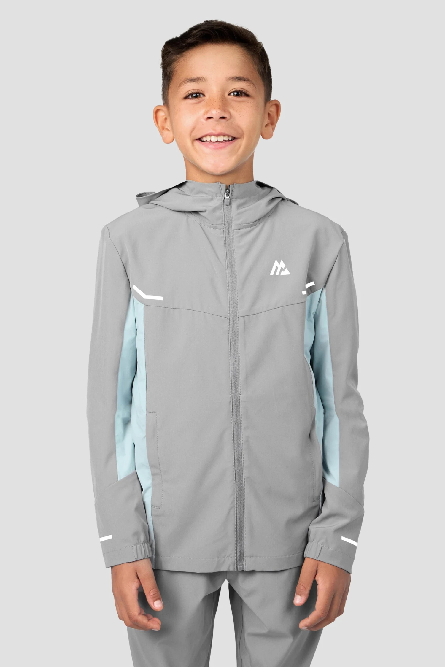 Boys Vortex Jacket - Platinum Grey/Dawn 1 Boys Vortex Jacket - Platinum Grey/Dawn