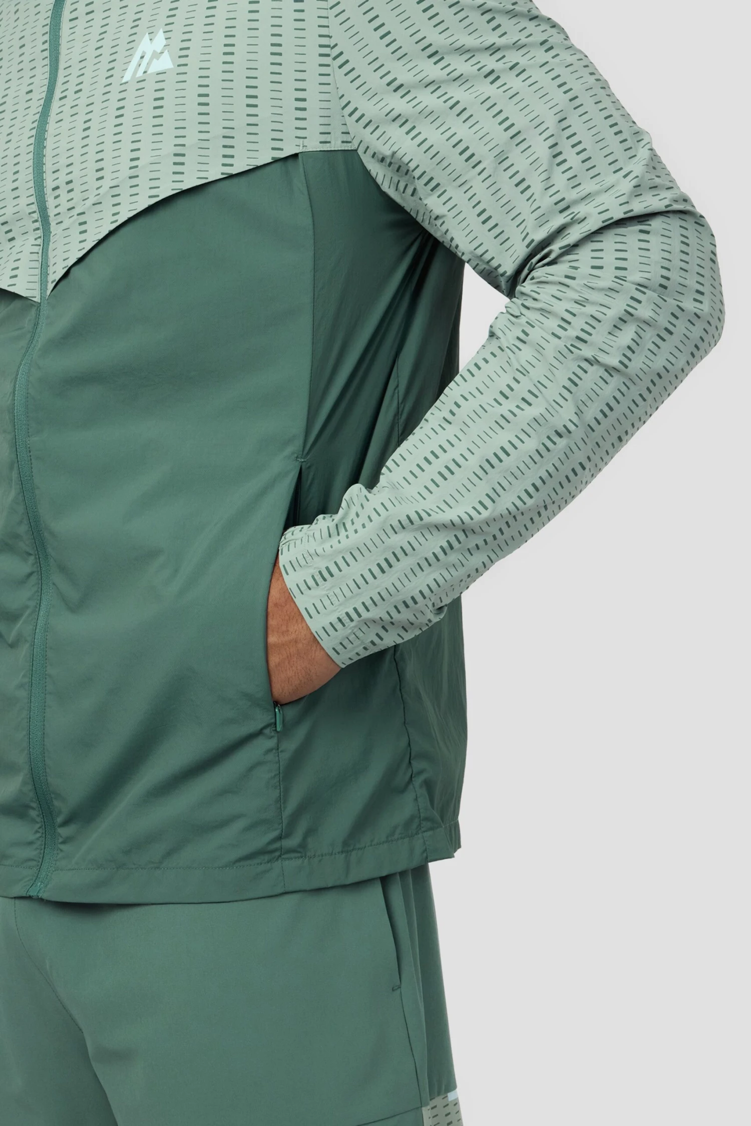 MTX Run Tempo Windbreaker - Feather/Dolphin 5 MTX Run Tempo Windbreaker - Feather/Dolphin - Image 5