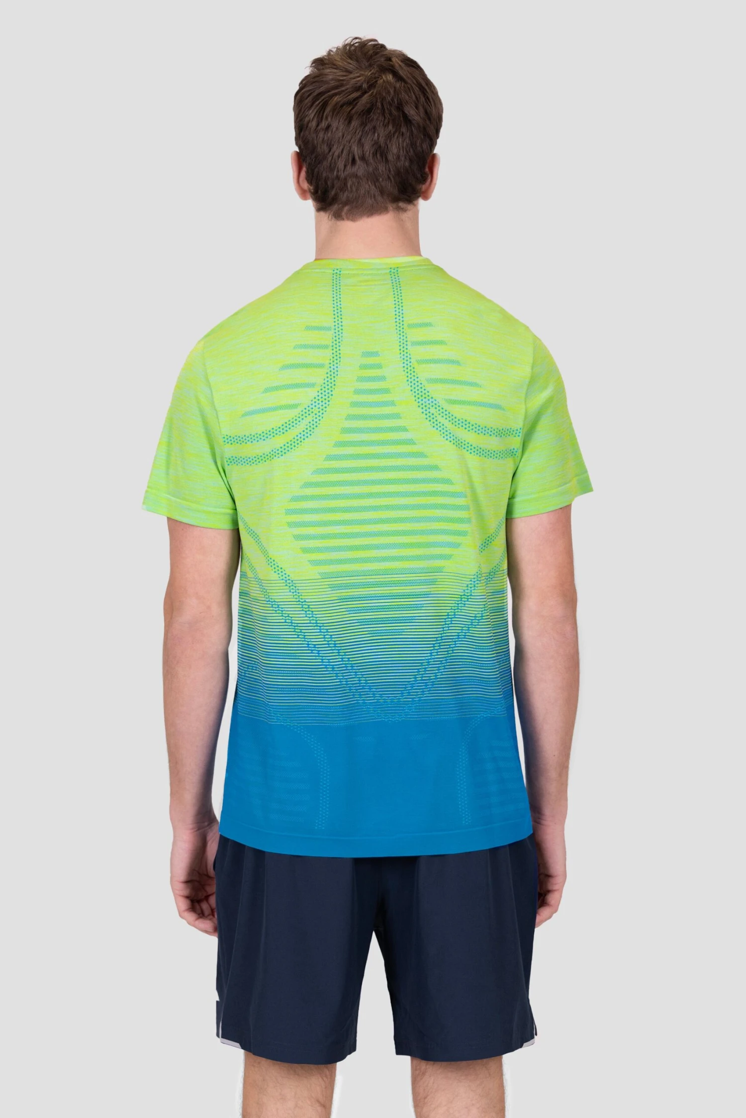 Vector Seamless T-Shirt - Yellow/Blue 2 Vector Seamless T-Shirt - Yellow/Blue - Image 2