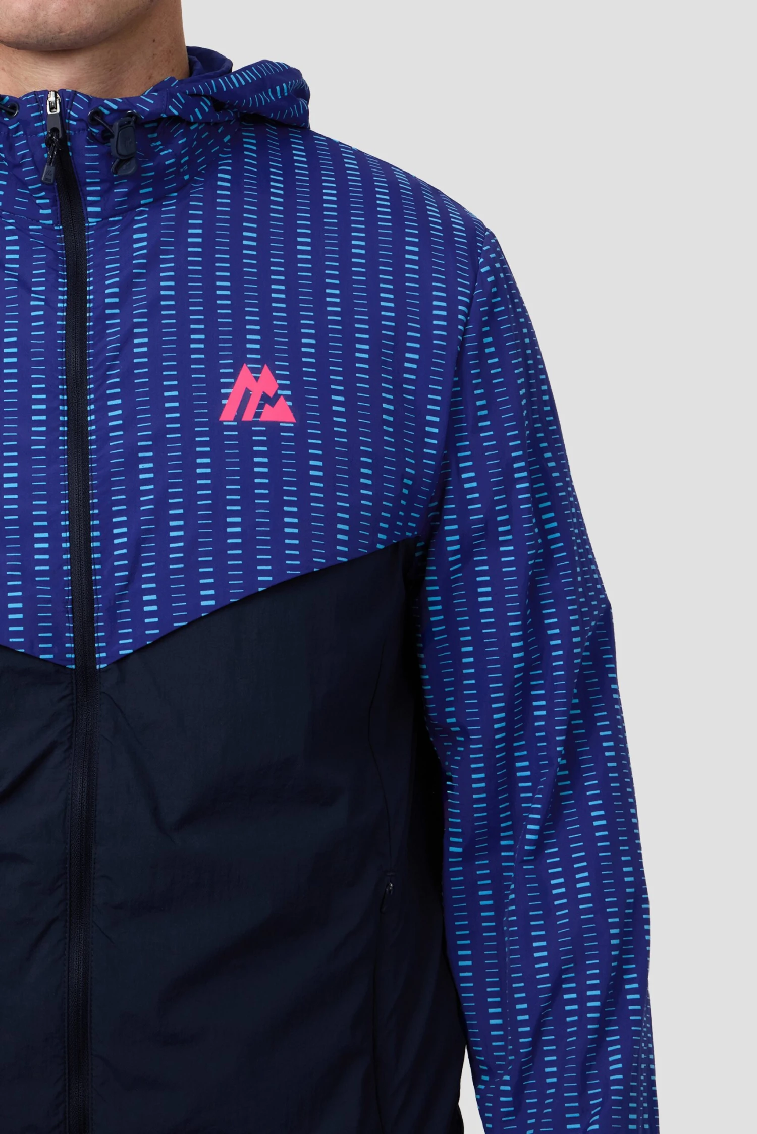 MTX Run Tempo Windbreaker - Marine Blue/Midnight Blue 5 MTX Run Tempo Windbreaker - Marine Blue/Midnight Blue - Image 5