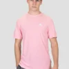 Peak Gridded T-Shirt - Light Pink