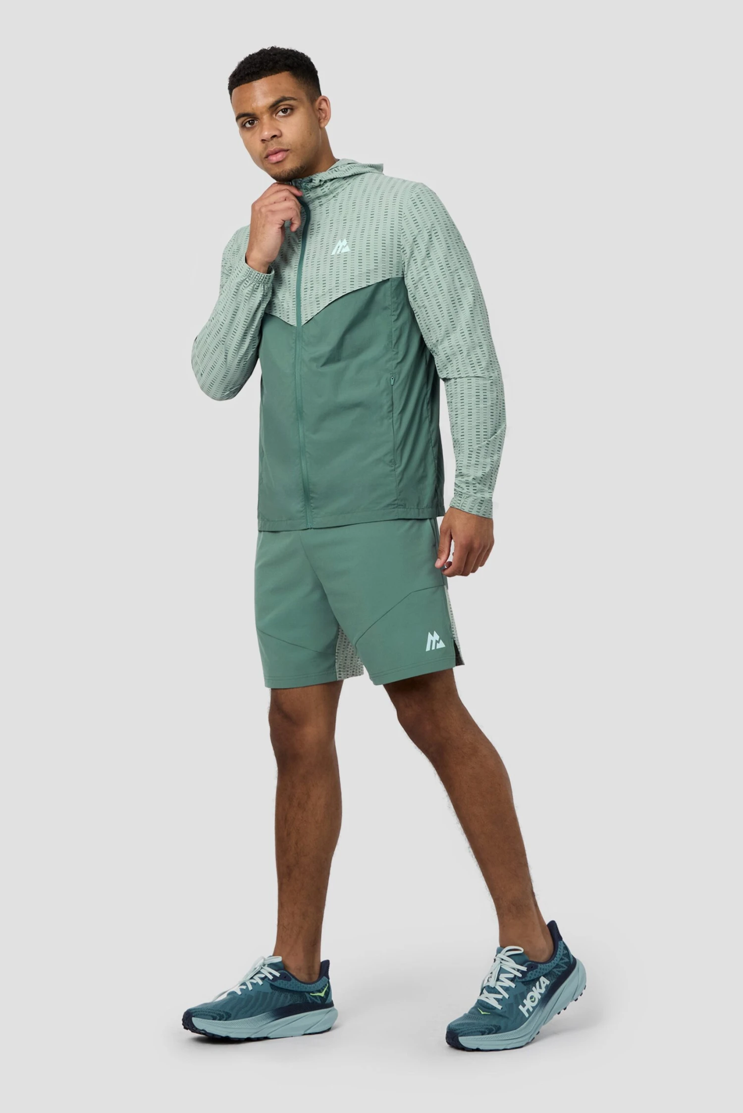 MTX Run Tempo Windbreaker - Feather/Dolphin 3 MTX Run Tempo Windbreaker - Feather/Dolphin - Image 3