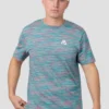 Trail T-Shirt - Teal/Pink